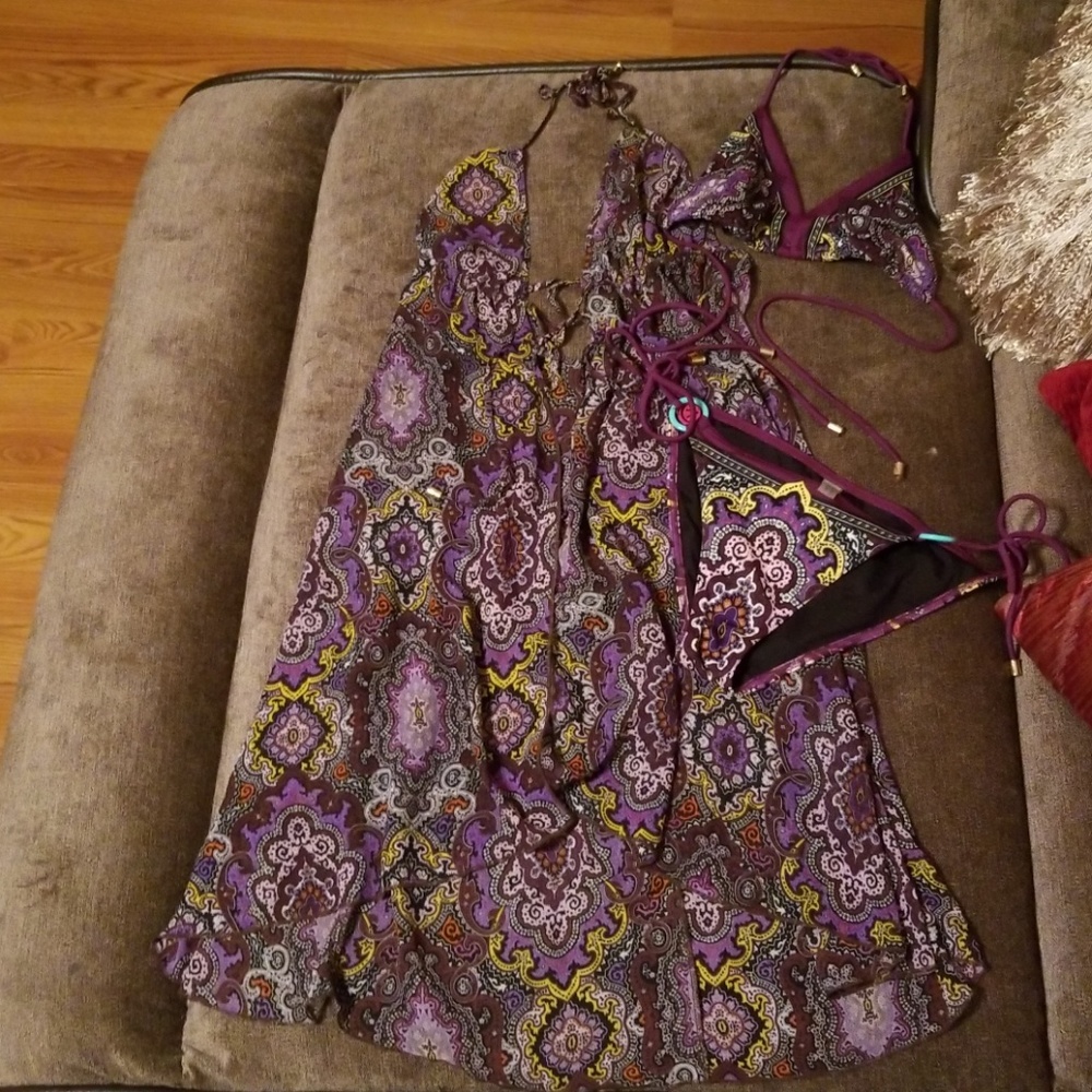 VS bikini and matching cover up